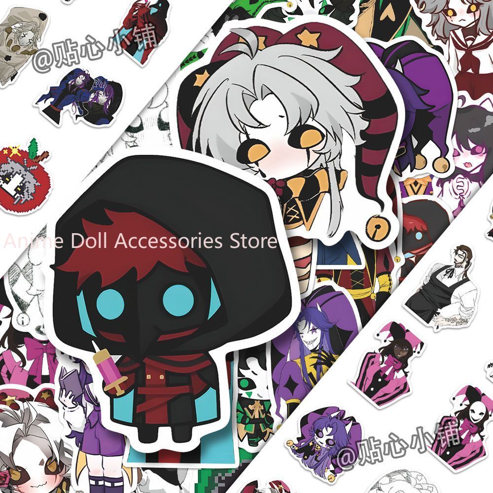 Laptop Accessories Stickers - 73 ชิ้น สติกเกอร์อนิเมะลายตัวตลก The Freak Circus