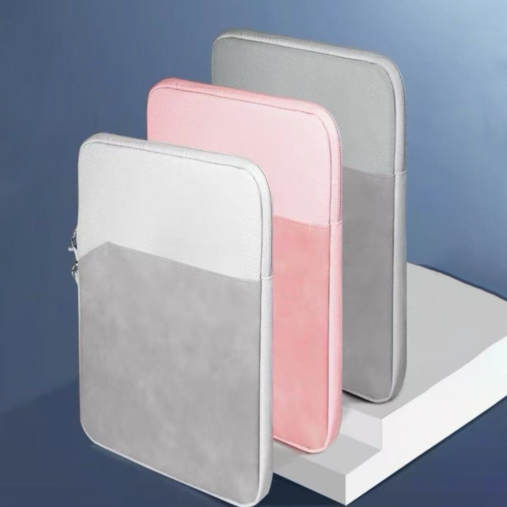 Laptop Sleeve Neoprene - กระเป๋าใส่แท็บเล็ตป้องกันรอยขีดข่วน พร้อมซิปคู่ พกพาสะดวก วัสดุน้ำหนักเบาและนุ่ม