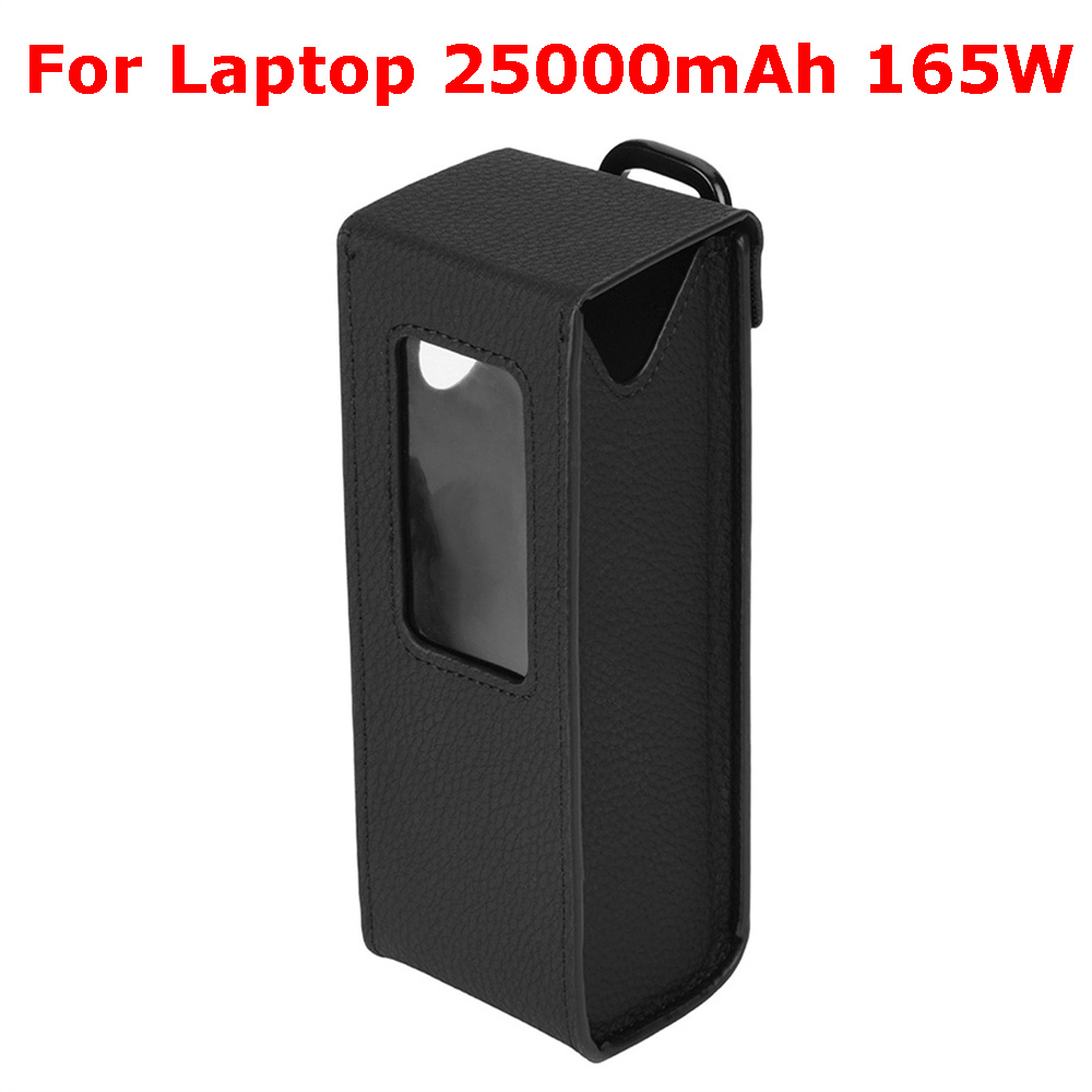 Laptop Accessories Kit Bag - สำหรับแล็ปท็อป 25000mAh 165W กระเป๋าชาร์จแบบพกพาไมโครไฟเบอร์ PU กระเป๋าเดินทางป้องกันแบบพกพากระเป๋าเก็บเครื่องชาร์จ