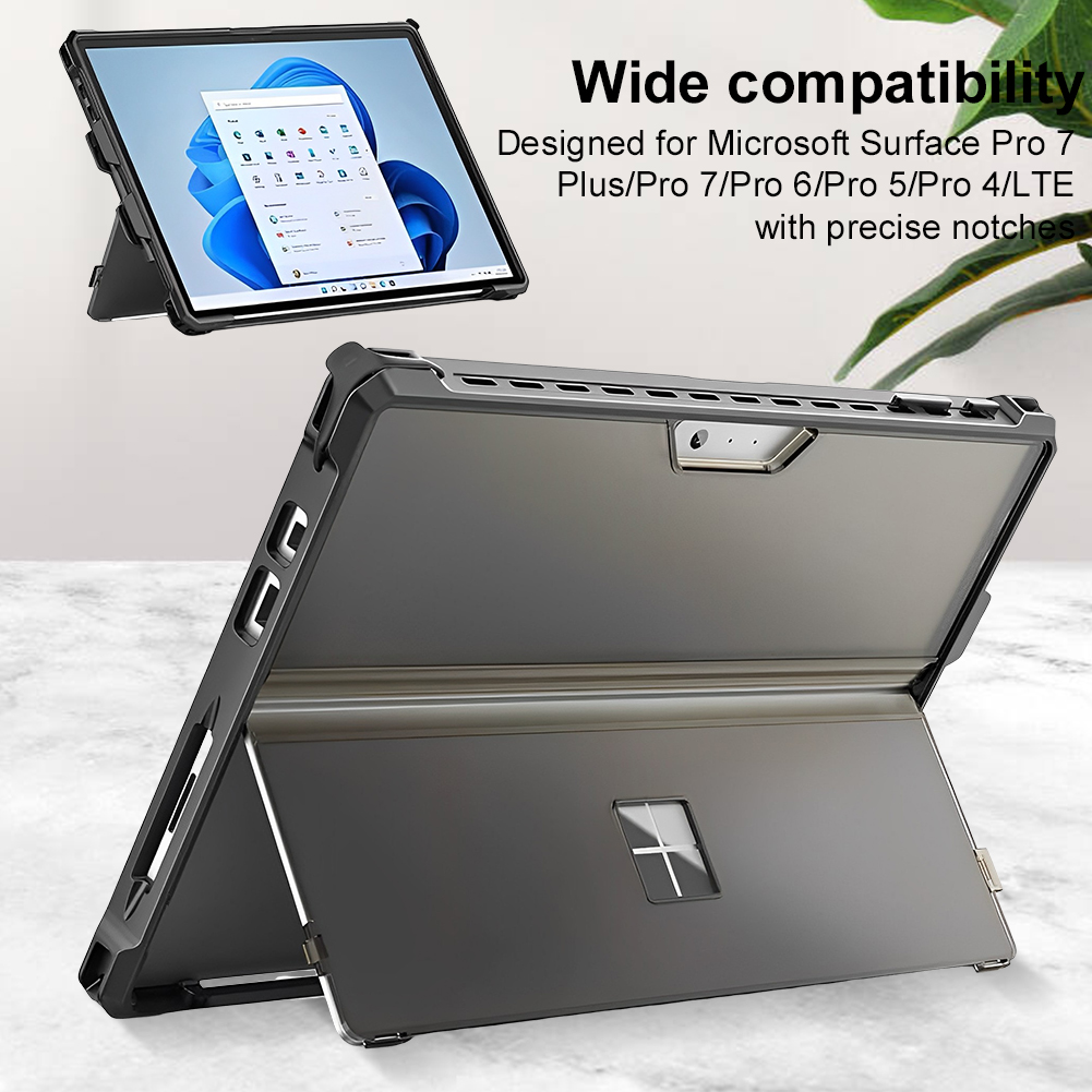 Keyboard Cover Silicone - เคสกันกระแทกสำหรับ Microsoft Surface Pro 7 Plus/Pro