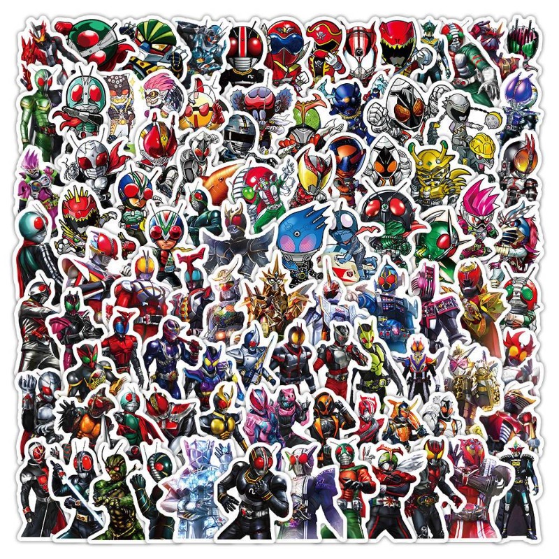 Laptop Accessories Stickers - 103 ชิ้นคาเมนไรเดอร์ อินส์ สติกเกอร์การ์ตูนน่ารักกันน้ำ DIY สติ๊กเกอร์อนิเมะสำหรับโน๊ตบุ๊คแล็ปท็อปเดสก์ท็อปตกแต่ง