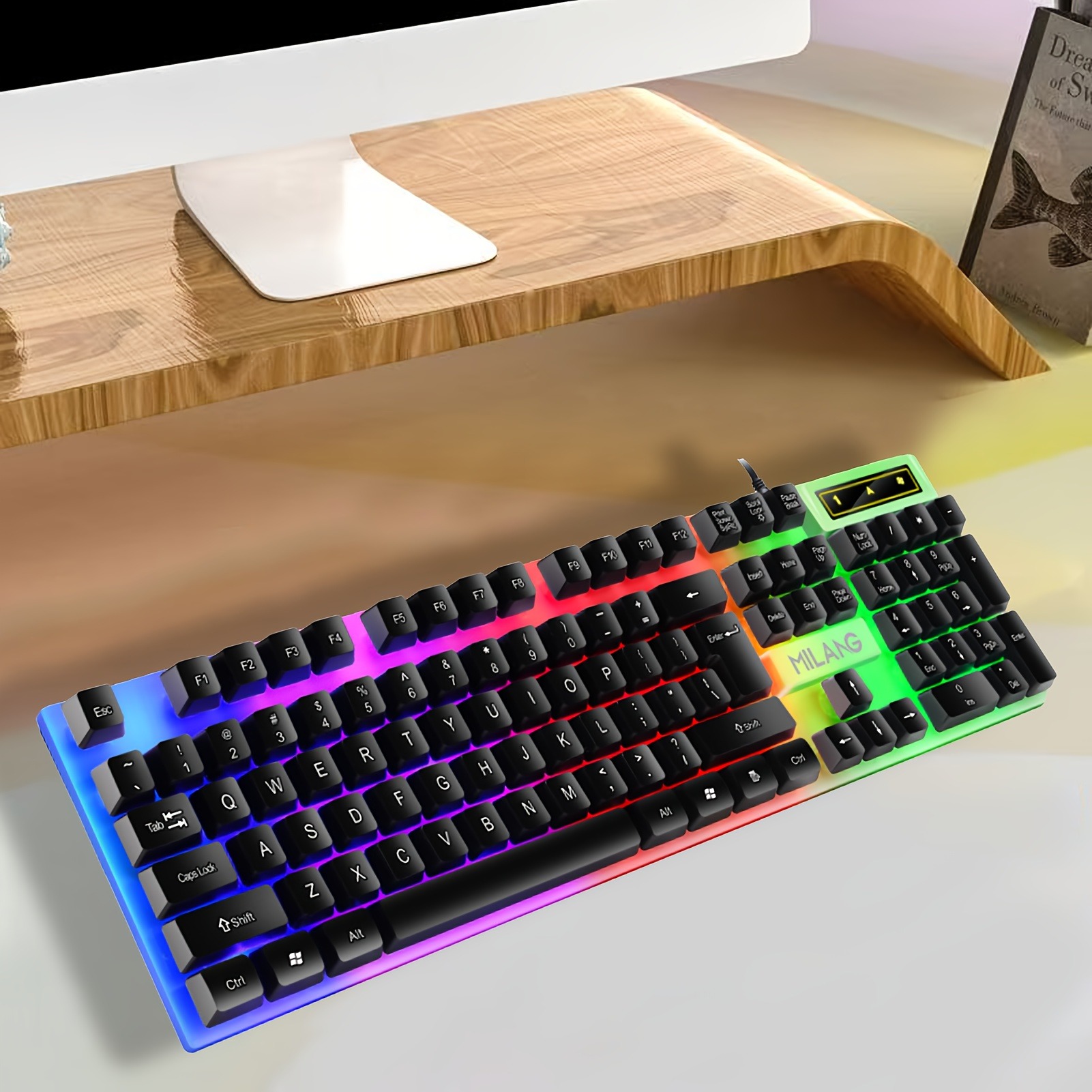 ชุดคีย์บอร์ดและเมาส์สำหรับเล่น - Laptop Accessories Combo Set บทวิจารณ์และราคา