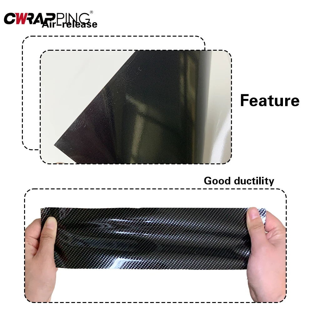 คาร์บอนไฟเบอร์เคลือบเงาสีดำรถไ - Laptop Accessories Stickers บทวิจารณ์และราคา