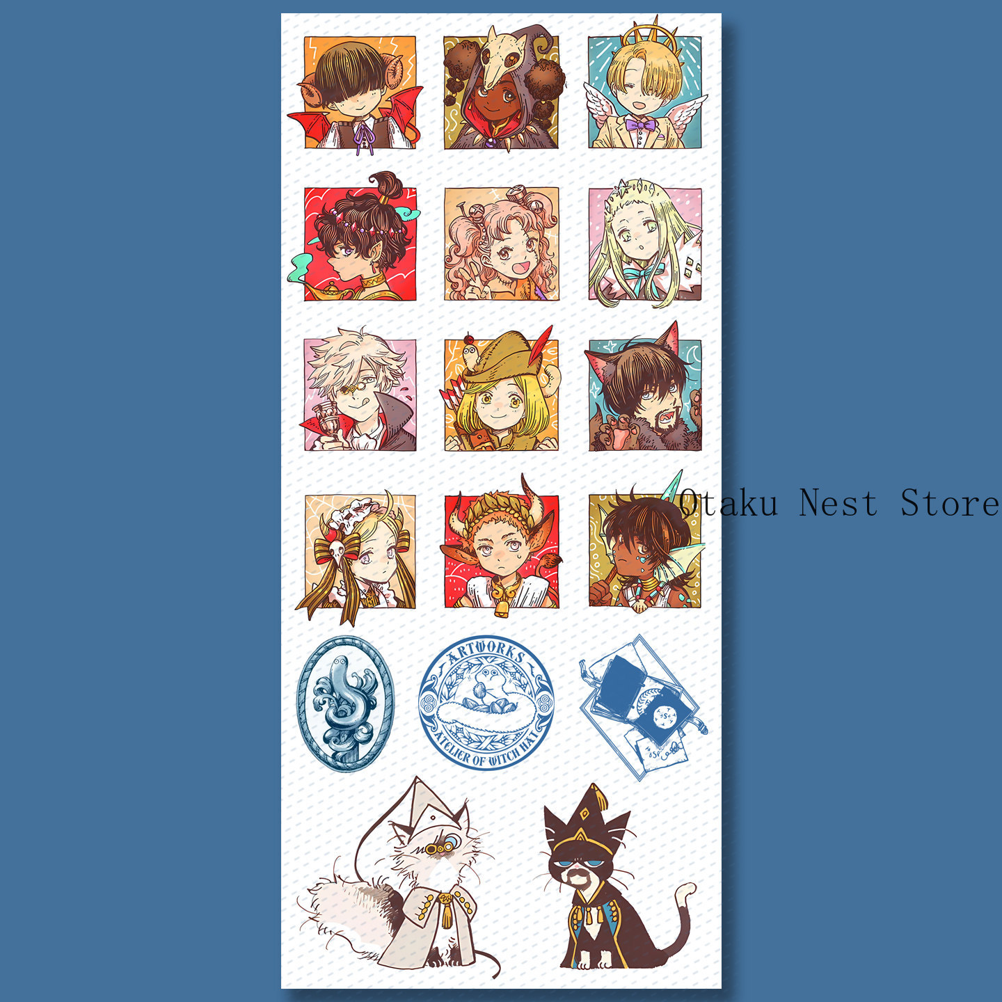 อะนิเมะหมวกแม่มด Atelier Coco  - Laptop Accessories Stickers บทวิจารณ์และราคา