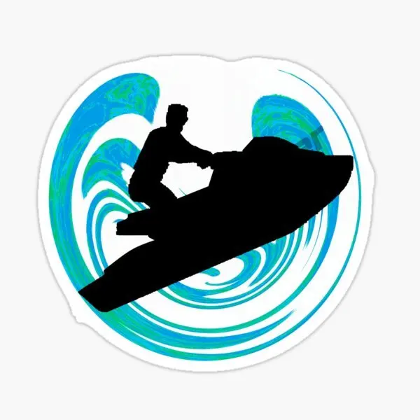 บุคลิกภาพโลโก้ Jet Ski สติกเกอ - Laptop Accessories Logo บทวิจารณ์และราคา