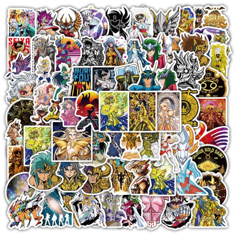 101 ชิ้นเซนต์เซย่าอะนิเมะสติกเ - Laptop Accessories Stickers บทวิจารณ์และราคา