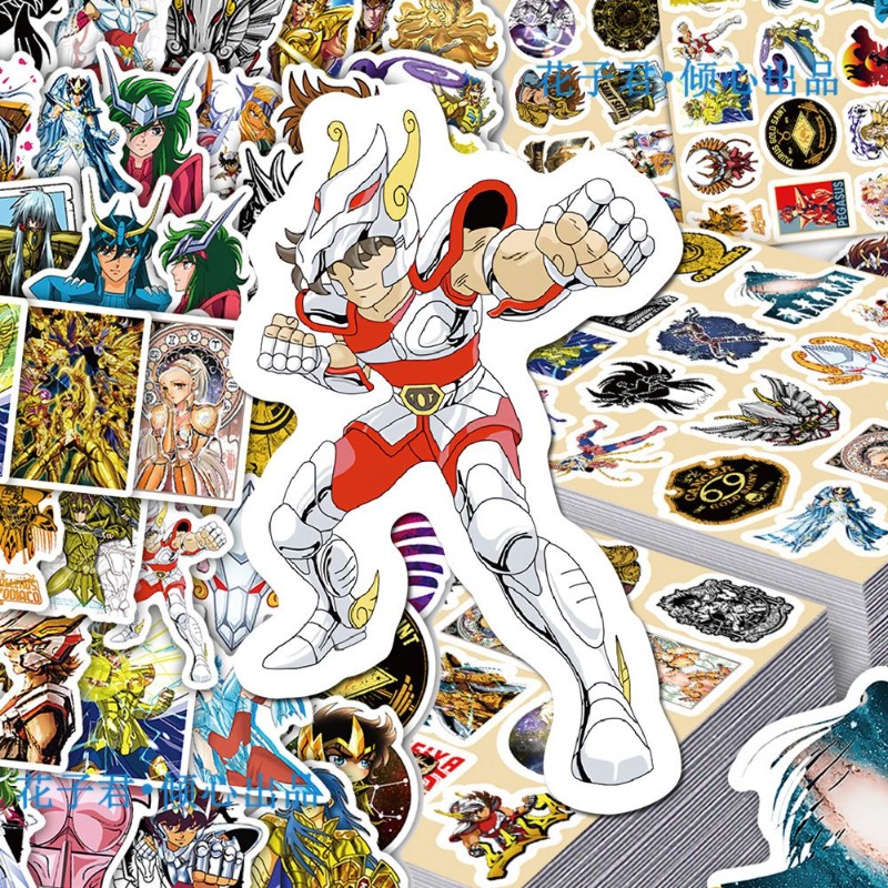 101 ชิ้นเซนต์เซย่าอะนิเมะสติกเ - Laptop Accessories Stickers บทวิจารณ์และราคา