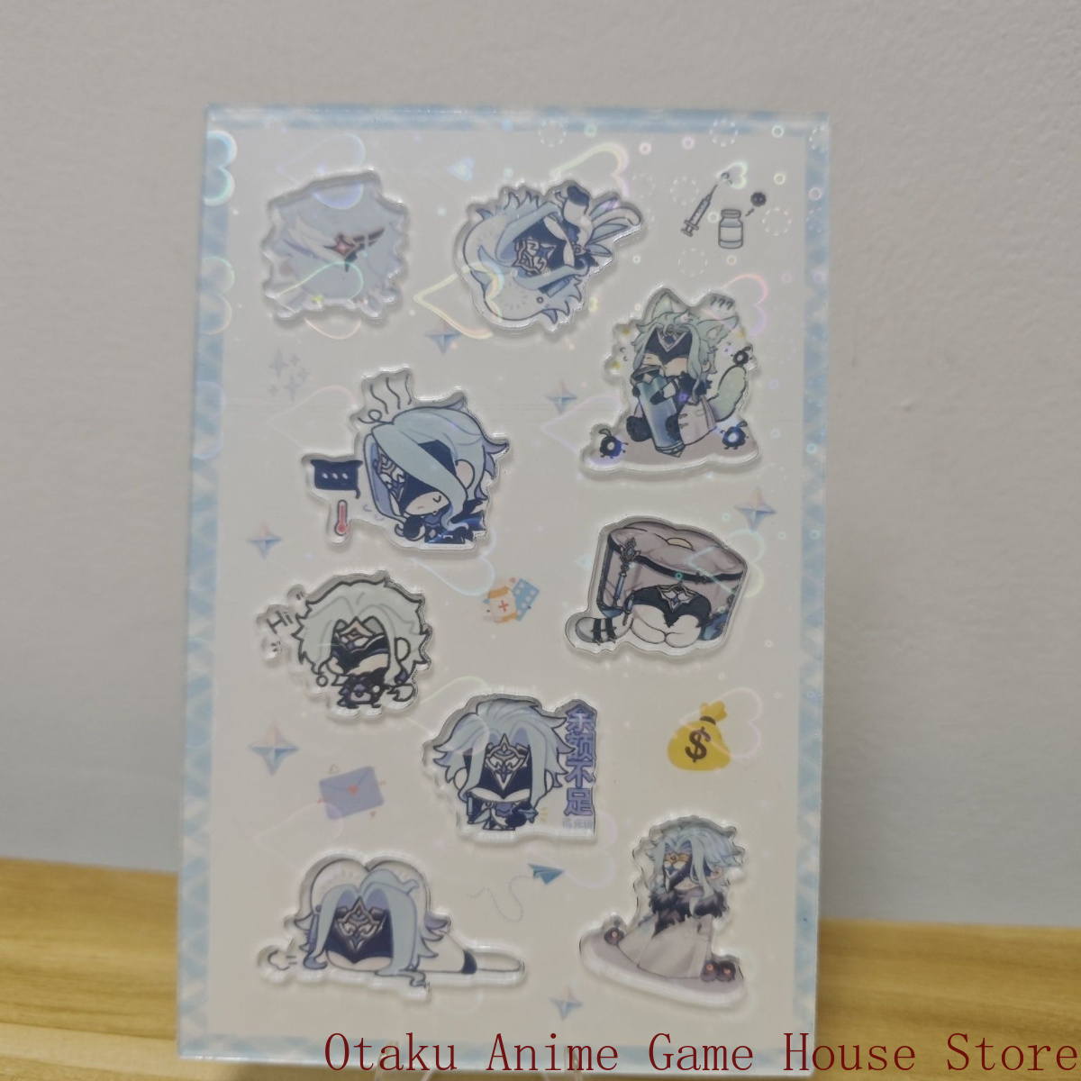 สติกเกอร์อะคริลิก Genshin Impa - Laptop Accessories Stickers บทวิจารณ์และราคา