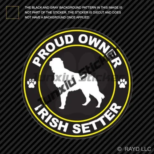 ไอริช Setter ไวนิล Decal I Lov - Laptop Accessories Logo บทวิจารณ์และราคา