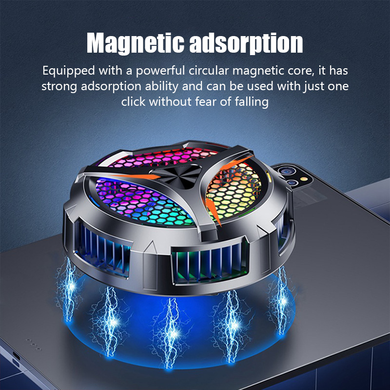 X42 พัดลมโทรศัพท์ Magnetic Coo - Laptop Ergonomic Accessories บทวิจารณ์และราคา