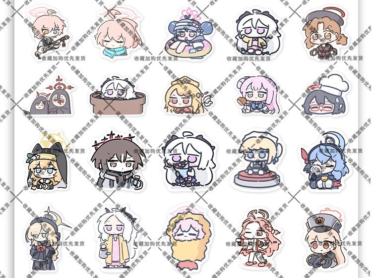 สติกเกอร์อนิเมะ Blue Archive โ - Laptop Accessories Stickers บทวิจารณ์และราคา