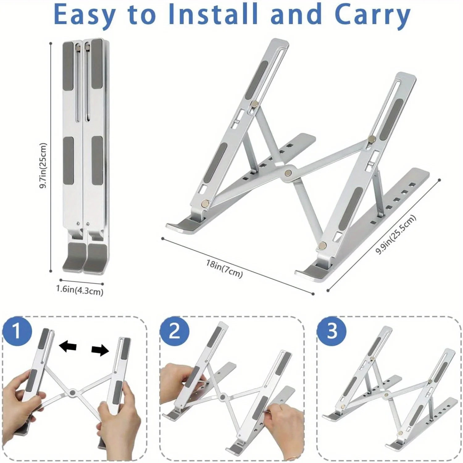 ขาตั้งแล็ปท็อปอะลูมิเนียมแบบปร - Laptop Ergonomic Accessories บทวิจารณ์และราคา