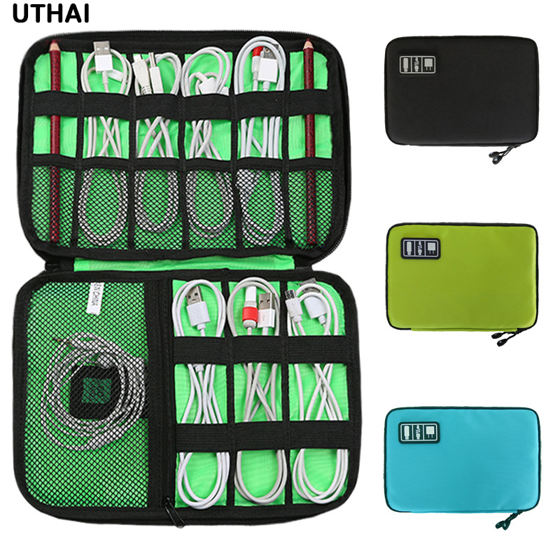 อุทัยกระเป๋าเก็บดิจิตอล USB Da - Laptop Accessories Kit Bag บทวิจารณ์และราคา