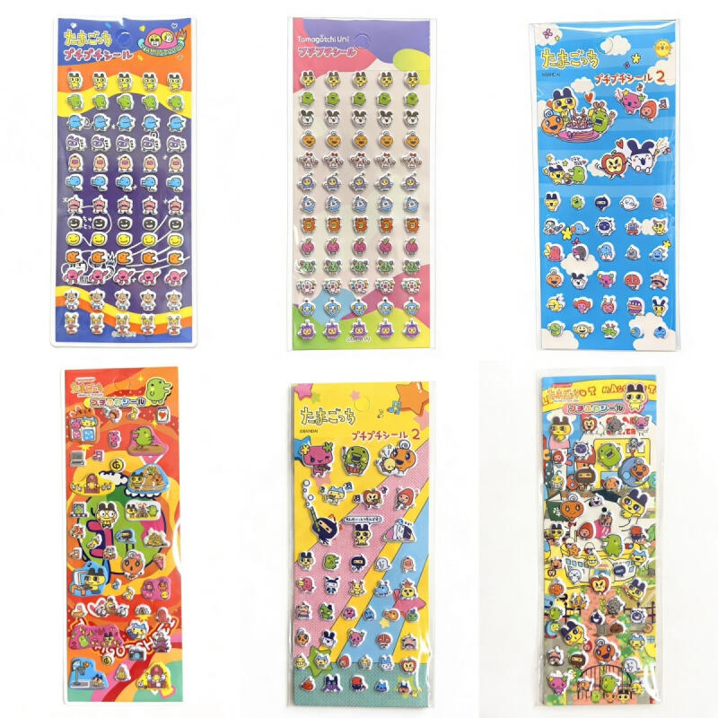 6 ชิ้น ทามาก็อตจิการ์ตูนสติกเก - Laptop Accessories Stickers บทวิจารณ์และราคา
