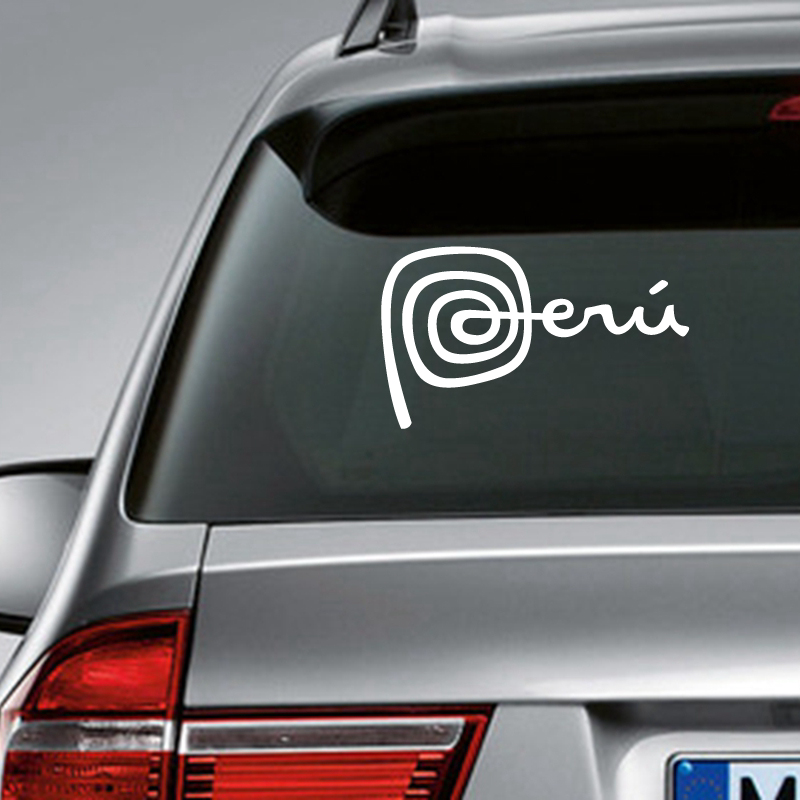 สติกเกอร์ไวนิลลายโลโก้เปรู สติ - Laptop Accessories Logo บทวิจารณ์และราคา