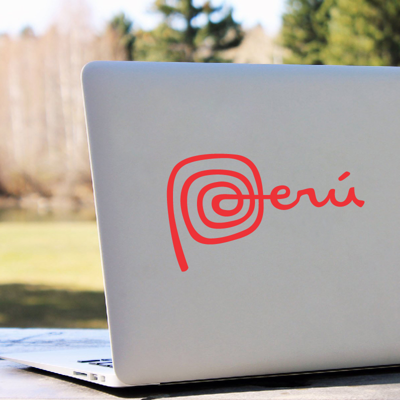 สติกเกอร์ไวนิลลายโลโก้เปรู สติ - Laptop Accessories Logo บทวิจารณ์และราคา