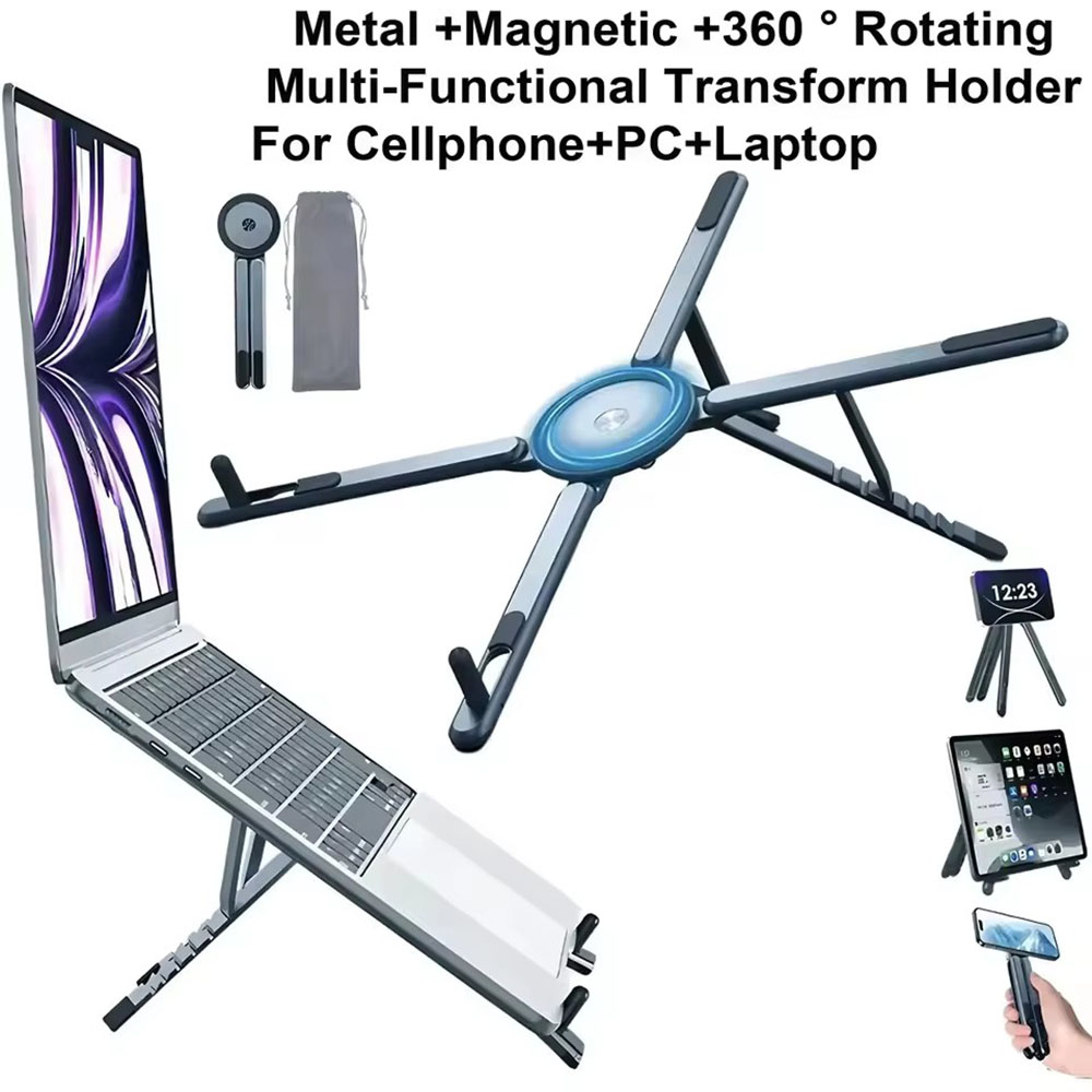 ที่วางโทรศัพท์แม่เหล็กแบบพกพาแ - Laptop Ergonomic Accessories บทวิจารณ์และราคา