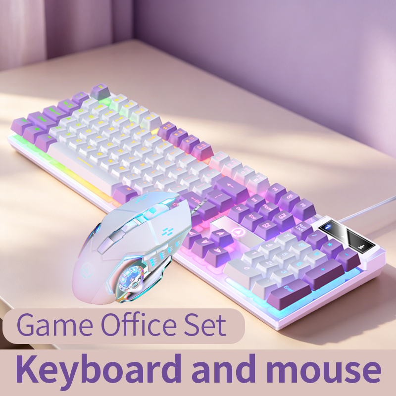 ชุดคีย์บอร์ดและเมาส์เกมมิ่งแบบ - Laptop Accessories Combo Set บทวิจารณ์และราคา