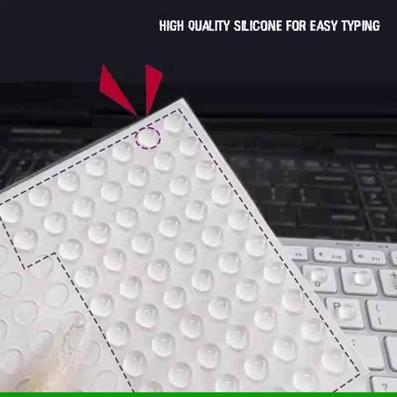 U55C 64 ชิ้นซิลิโคนปุ่มกดครอบค - Keyboard Cover Silicone บทวิจารณ์และราคา
