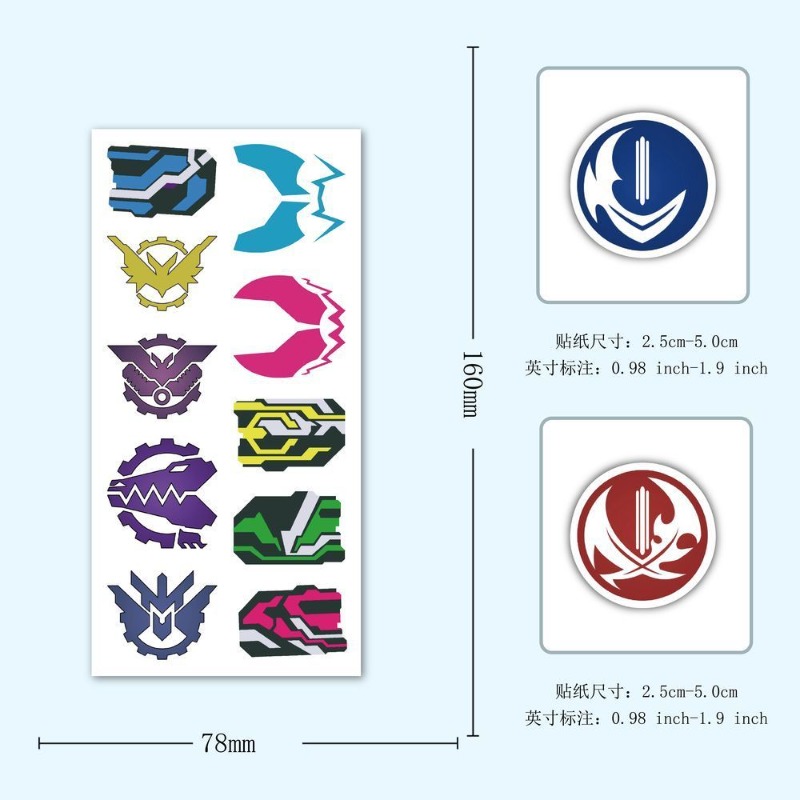 60 แผ่นสติกเกอร์โลโก้คาเมนไรเด - Laptop Accessories Stickers บทวิจารณ์และราคา